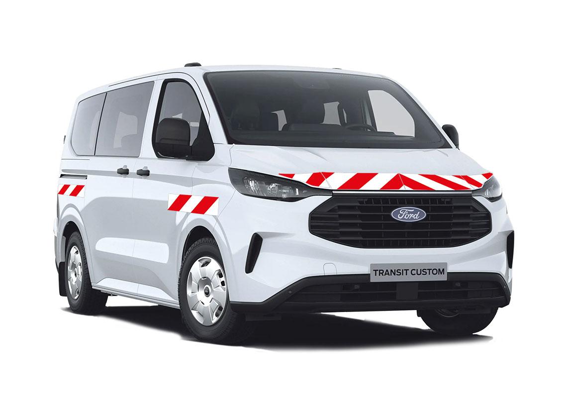Kit de balisage prédécoupé Classe B FORD TRANSIT CUSTOM 2023